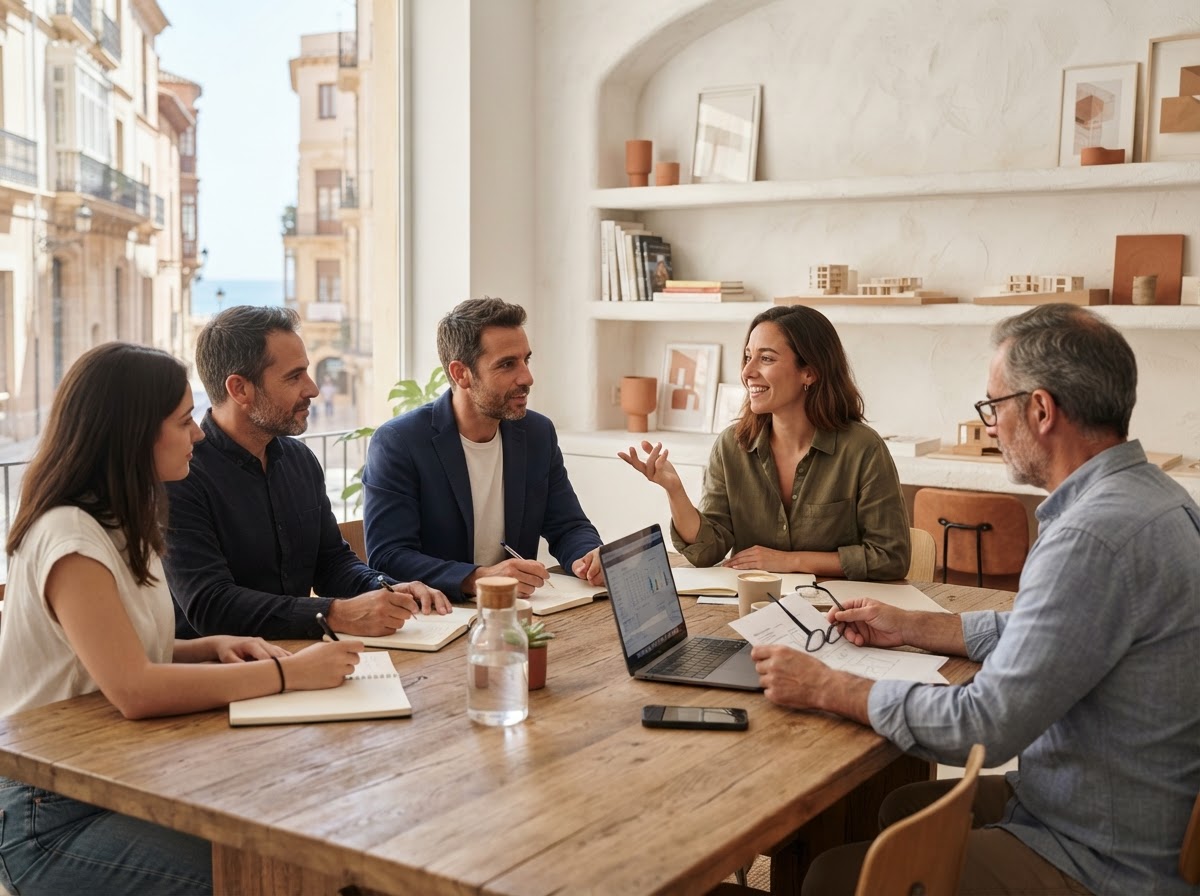Vívida Cuentavesa: equipo analizando modelos predictivos de inversión